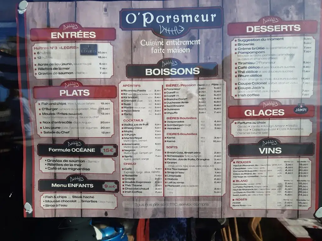 Menu_Pub O’Porsmeur_Porspoder_image_3