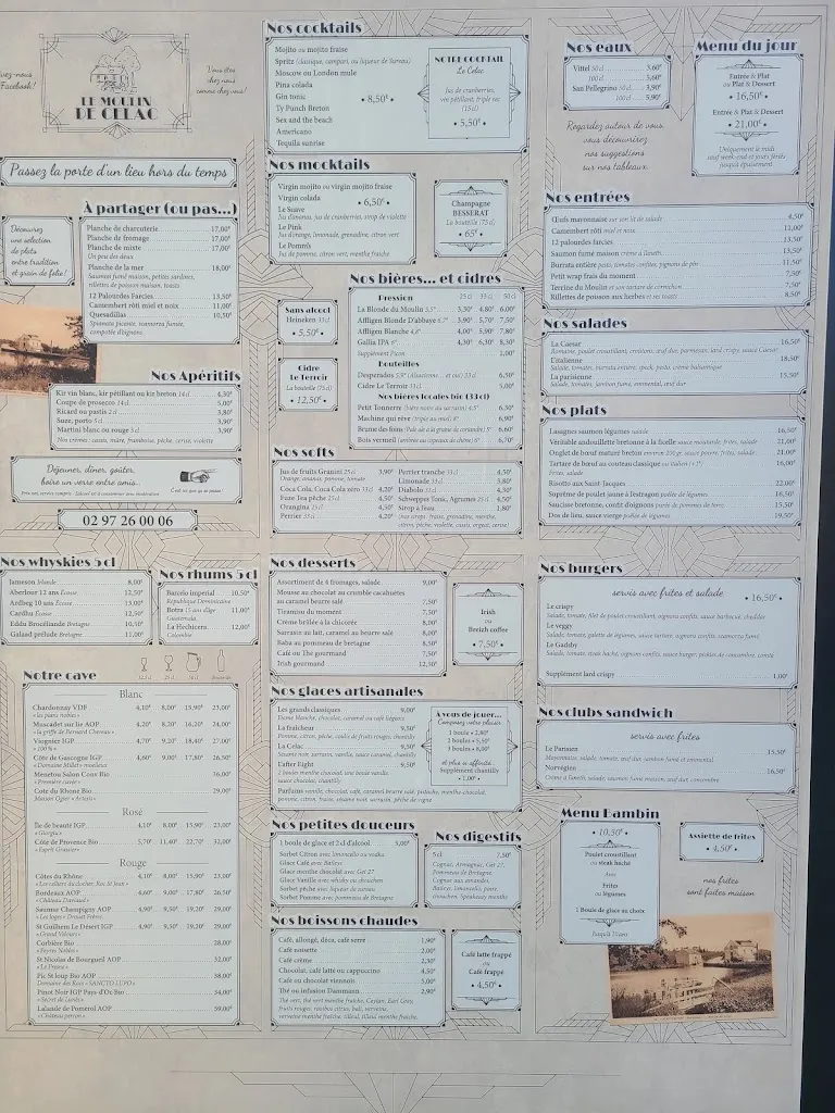 Menu_Le Moulin de Célac_Questembert_image_1