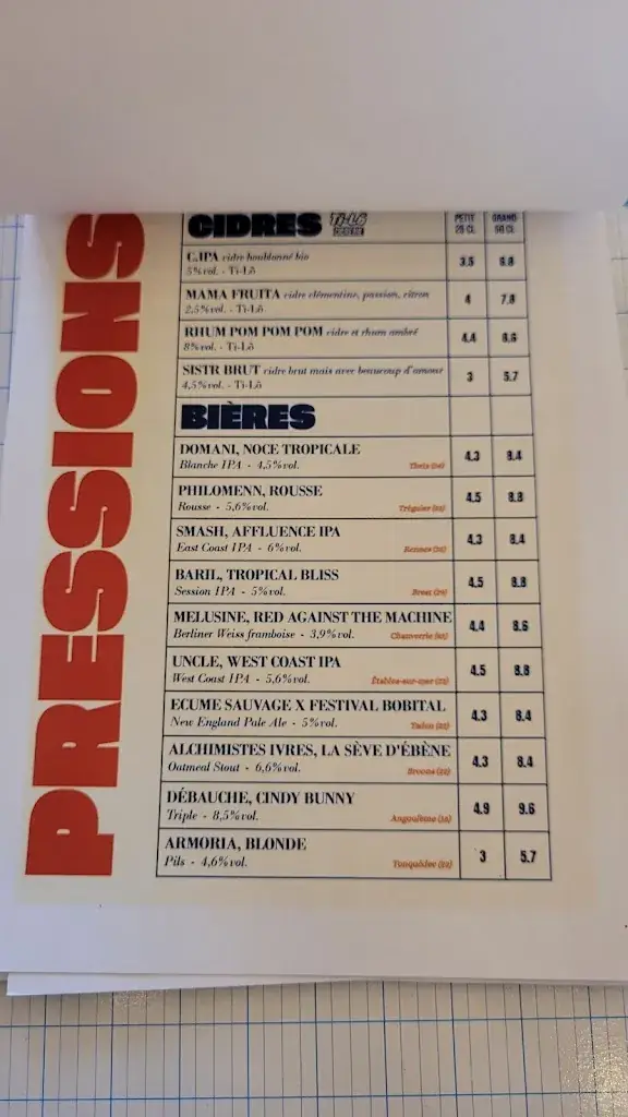 Menu_La Petite Vitesse _ Ti-Lõ_Dinan_image_1