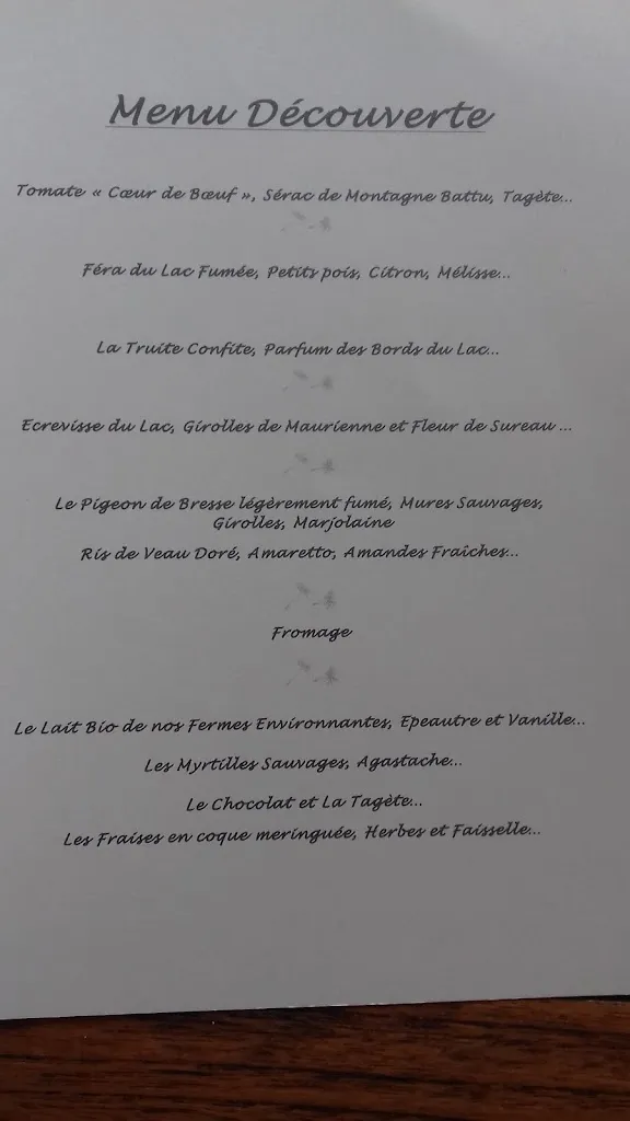 Menu_Restaurant Les Morainières_Jongieux_image_4