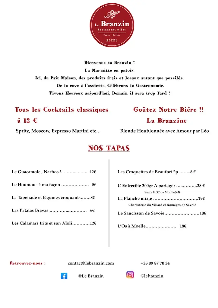 Menu_Le Branzin_Bozel_image_1