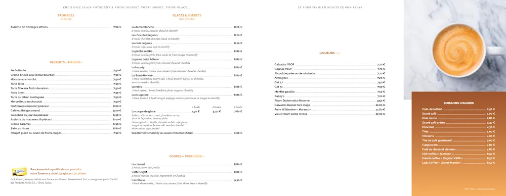 Menu_La Taverne - table de caractère - Plérin_Plérin_image_2