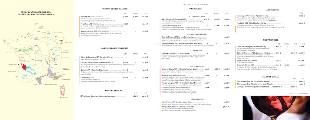 Menu_La Taverne - table de caractère - Plérin_Plérin_image_3