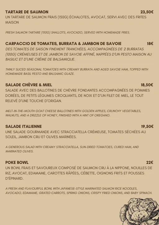 Menu_La Storia : restaurant / vente à emporter_Bozel_image_2