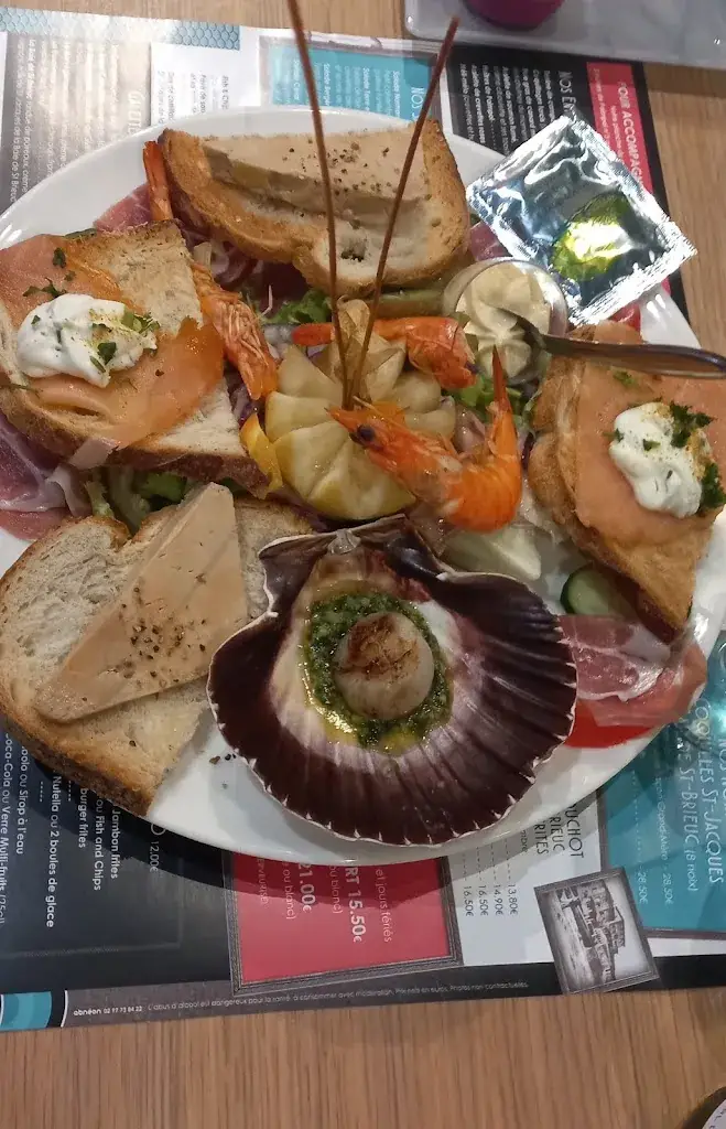 Menu_Bistrot Les Rosaires : Restaurant à Plérin_Plérin_immagine_6