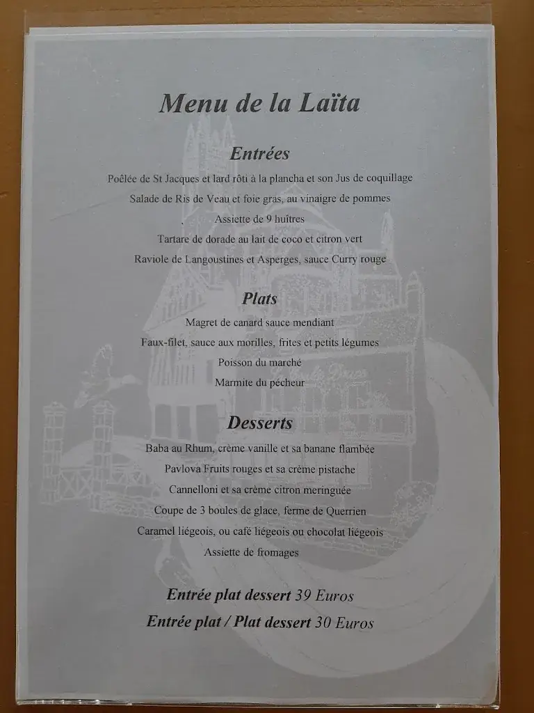 Menu_La Coulée Douce_Quimperlé_image_2