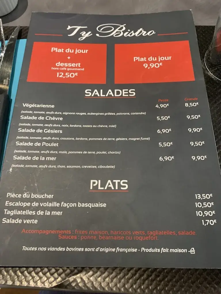 Menu_TY BISTRO_Quimperlé_image_1