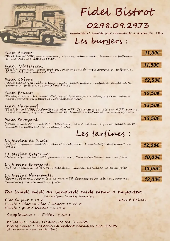 Menu_Fidel Bistrot_Saint-Thurien_image_1