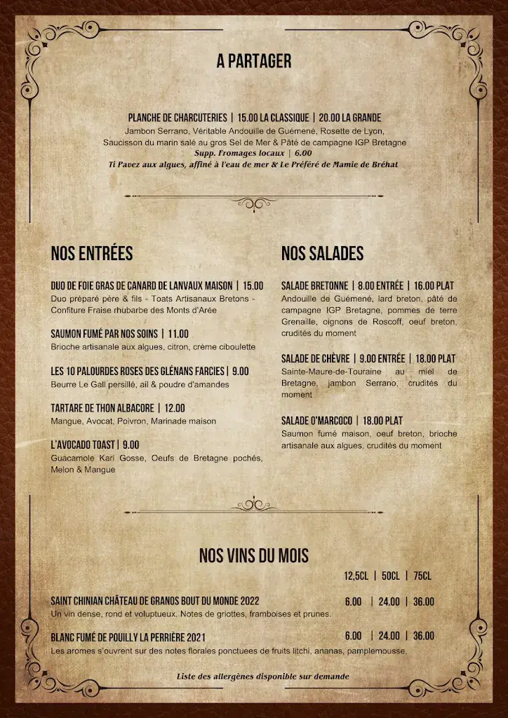 Menu_O'Marcoco_Quimperlé_image_2