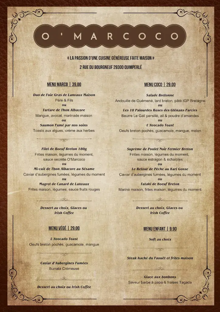Menu_O'Marcoco_Quimperlé_image_3