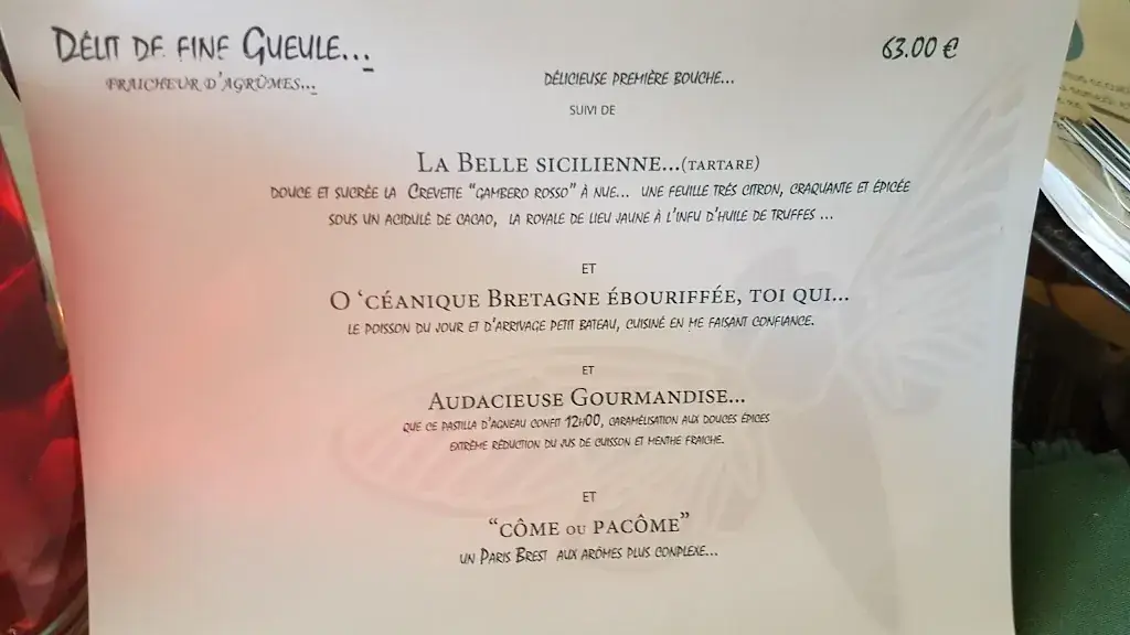 Menu_La Cigale Egarée_Quimperlé_image_1