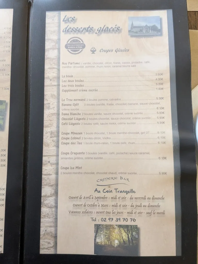 Menu_Crêperie-Bar Au Coin Tranquille_Quistinic_image_3