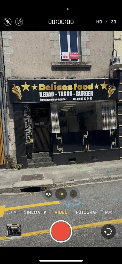 Delices Food restaurant in Retiers