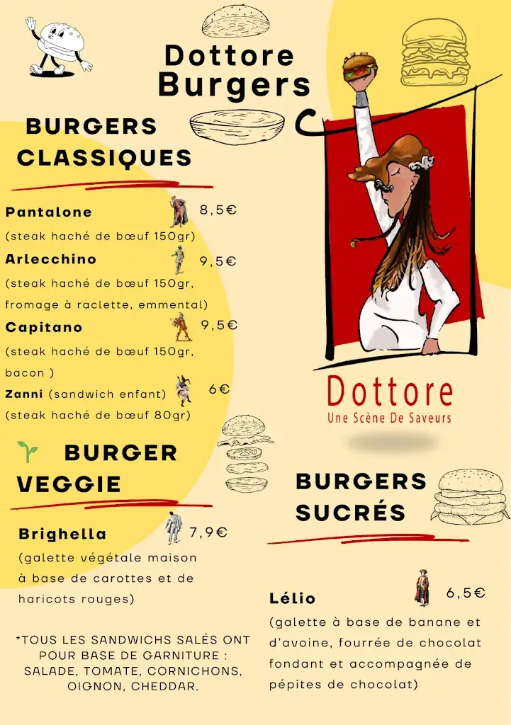 Menu_Dottore Burgers_Douarnenez_image_1