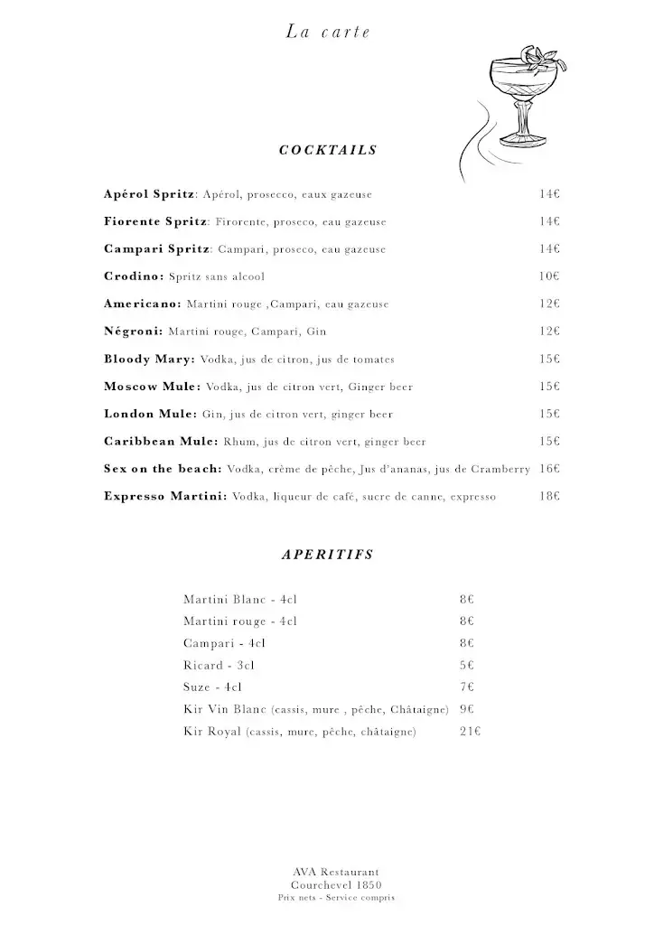 Menu_Ava Restaurant_Courchevel_image_1