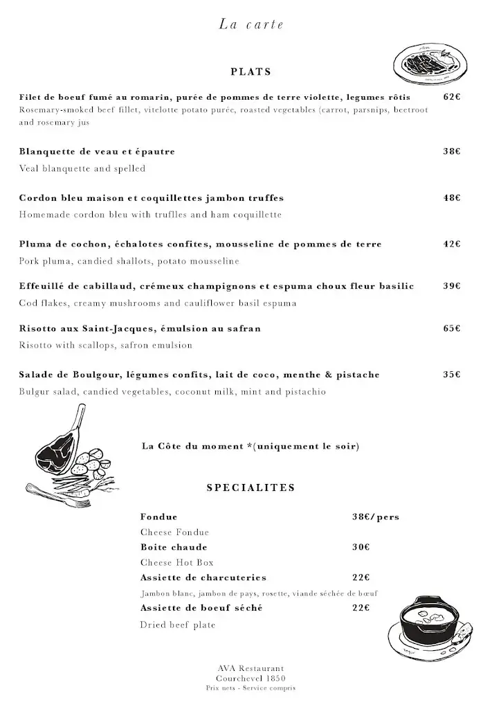 Menu_Ava Restaurant_Courchevel_image_2