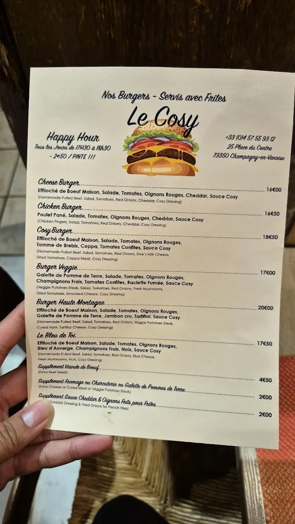 Menu_Le Cosy_Champagny-en-Vanoise_immagine_2