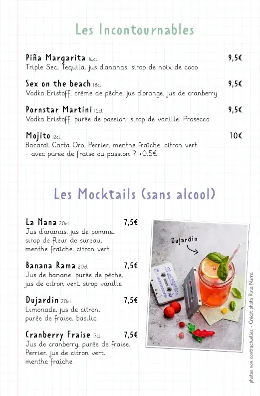 Menu_Les Fils à Maman Rennes_Rennes_image_2