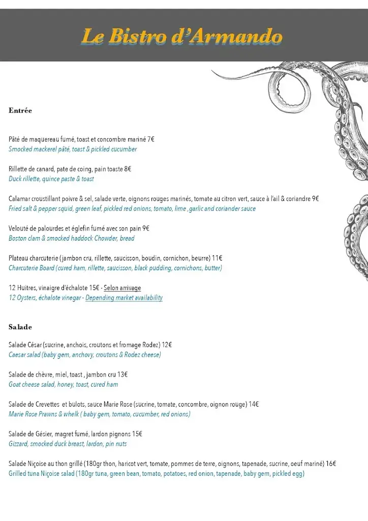 Menu_LE BISTRO D’ARMANDO_Rieux-Minervois_image_2