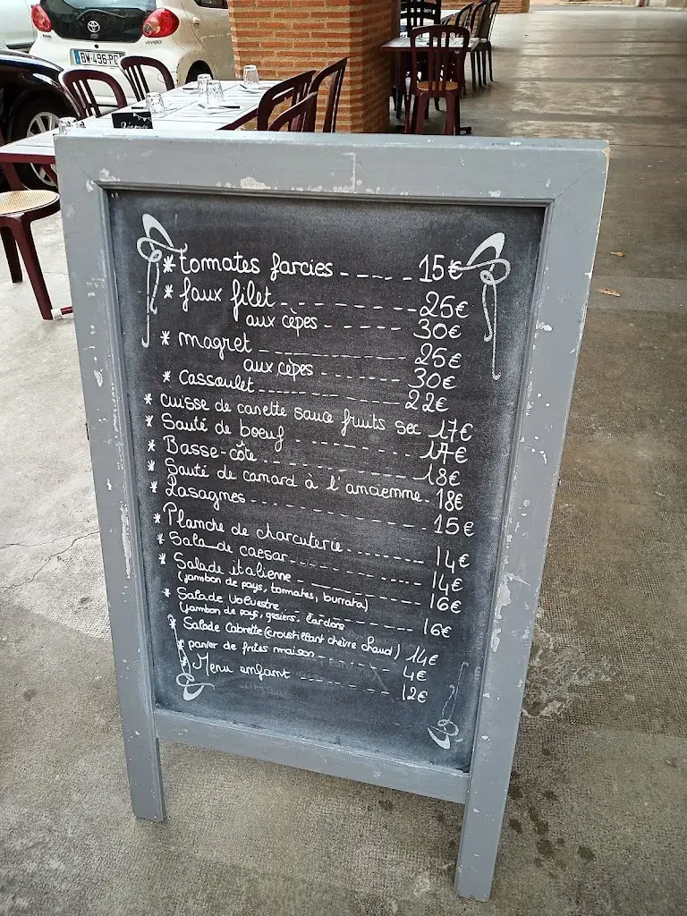 Menu_Restaurant de La Halle_Rieux-Volvestre_image_1