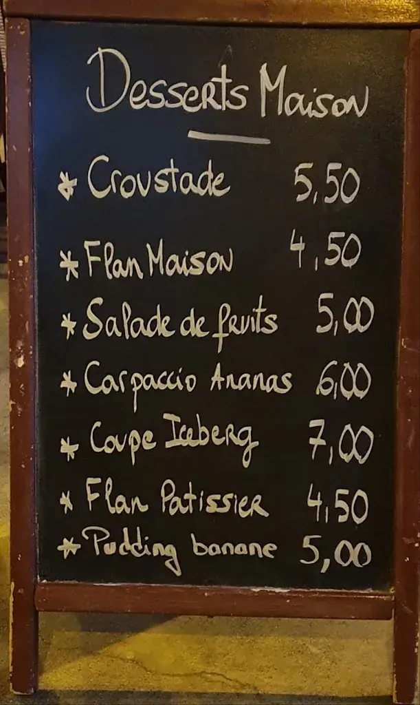 Menu_Restaurant de La Halle_Rieux-Volvestre_image_4