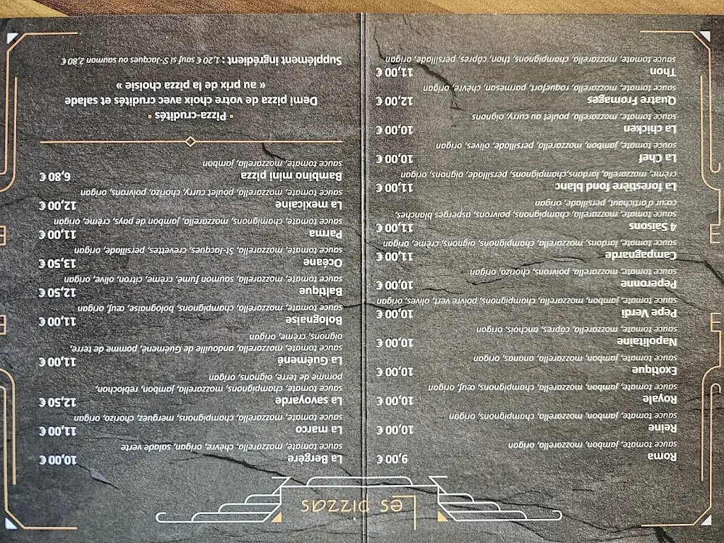 Menu_Pizzeria La Grotte_Rostrenen_image_2