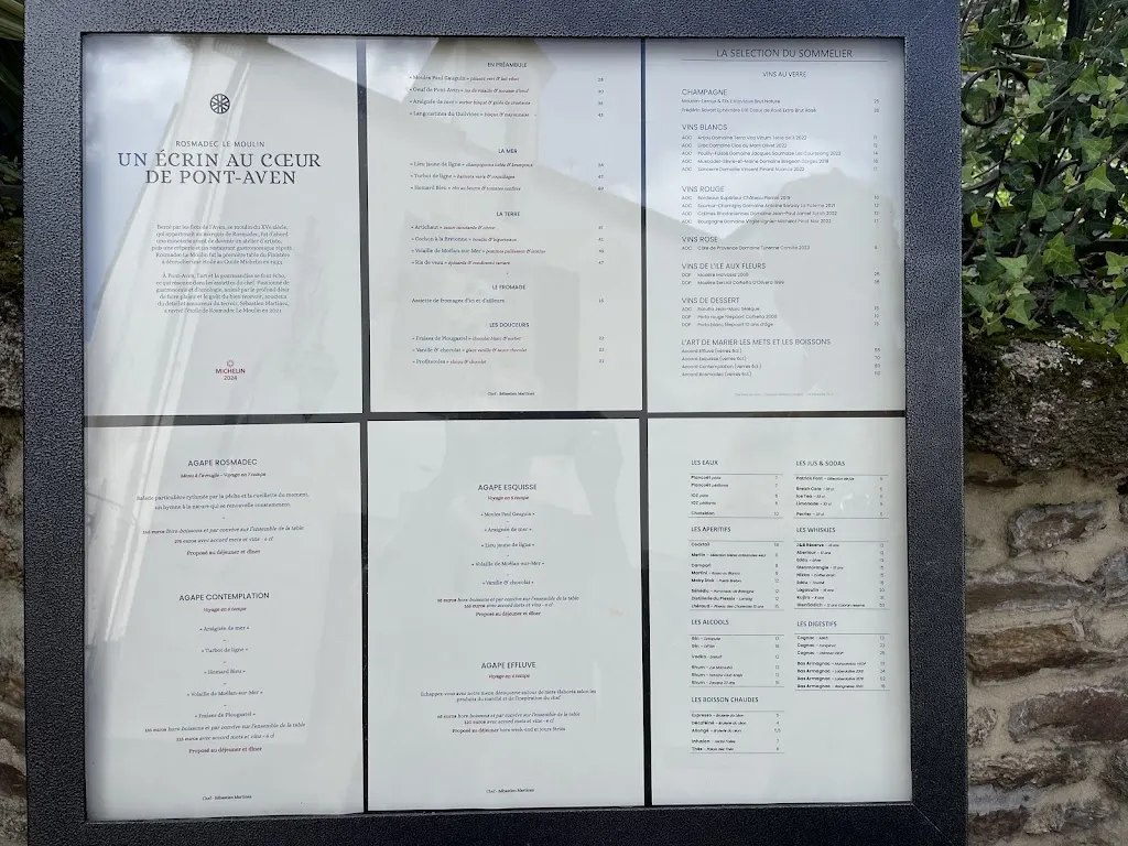 Menu_Rosmadec Le Moulin_Pont-Aven_image_2