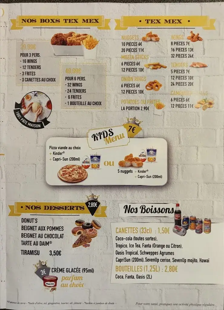 Menu_Ferté Pizza Romillé_Romillé_image_1