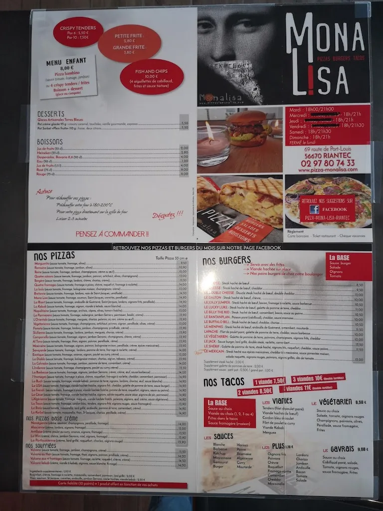 Menu_pizza mona-lisa riantec_Riantec_image_1