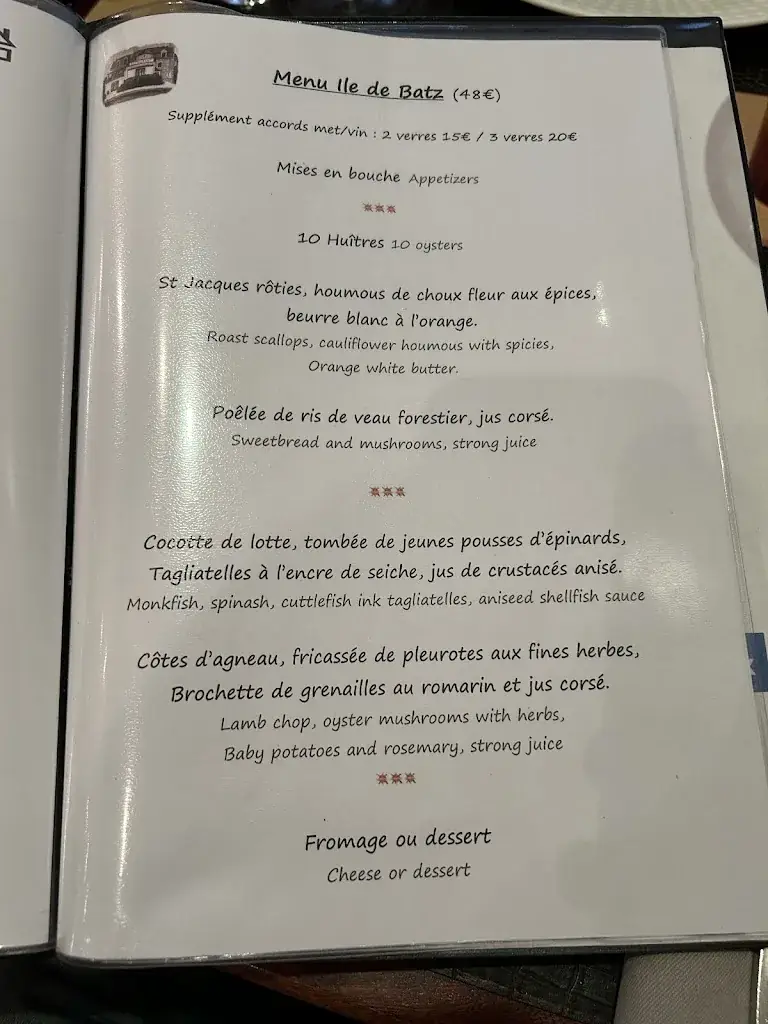 Menu_L'Ecume des Jours_Roscoff_image_4