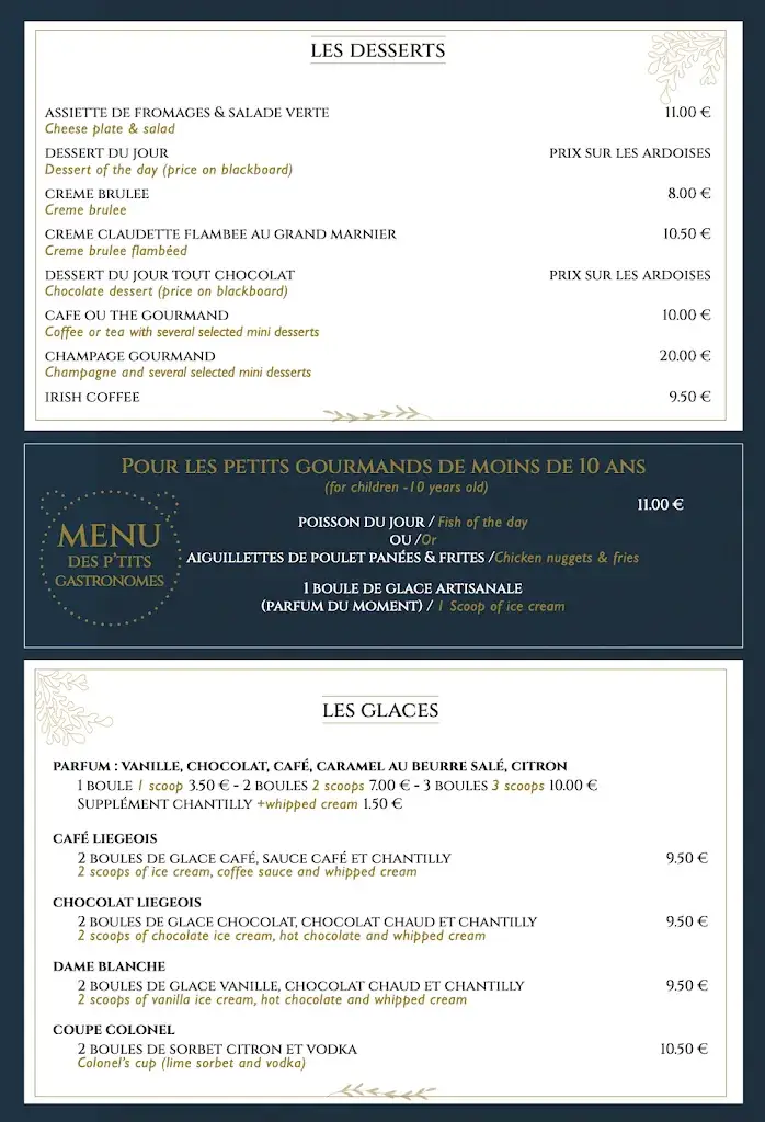 Menu_Restaurant Chez Janie_Roscoff_imagen_1