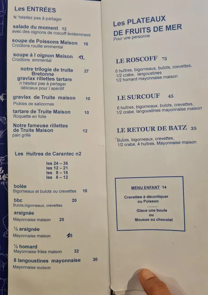 Menu_Le Surcouf Brewery_Roscoff_image_3