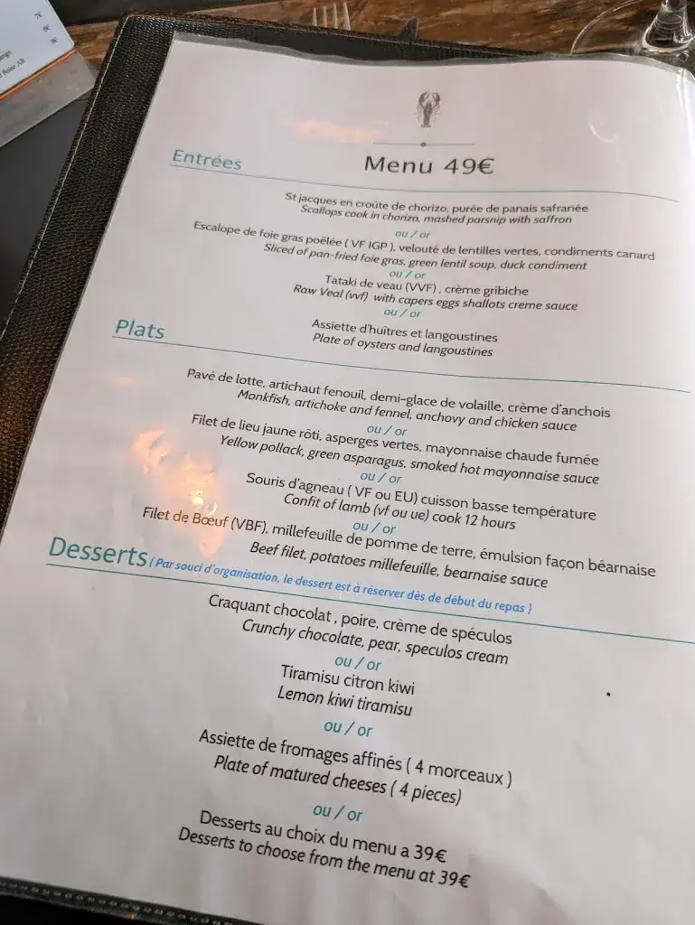 Menu_Le Bellevue_Roscoff_image_2