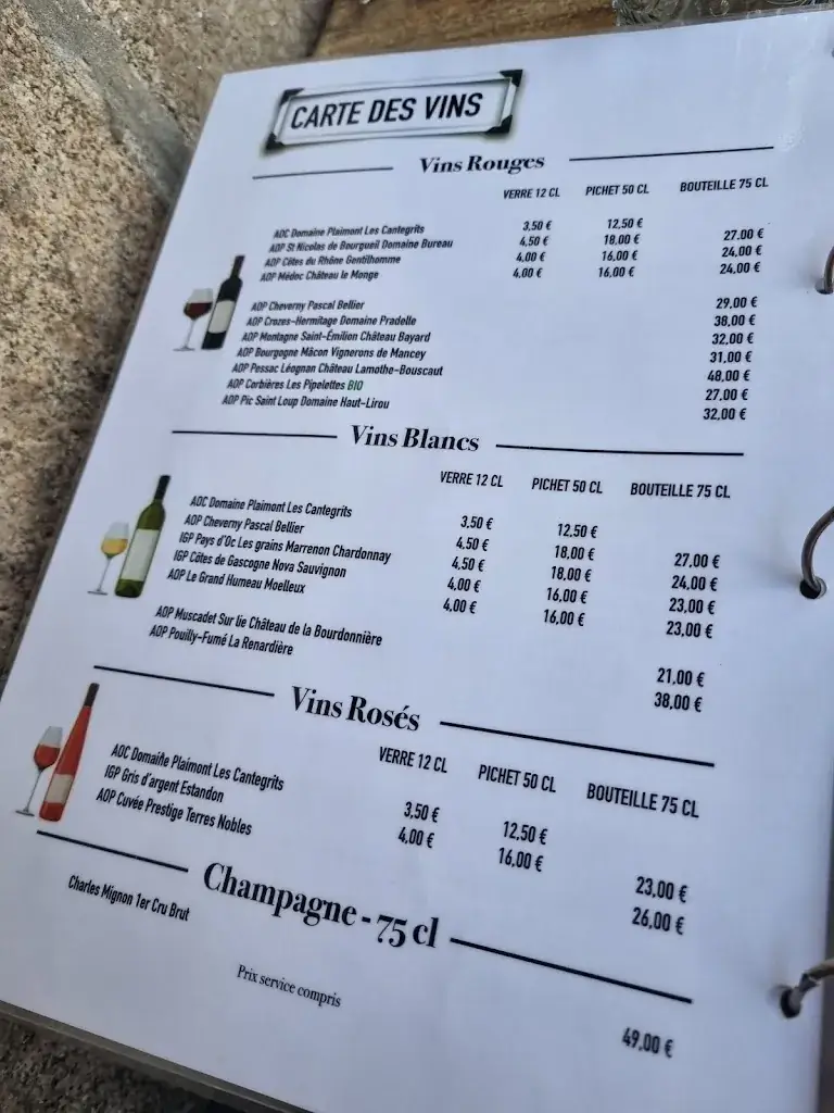 Menu_Le Café du Port Roscoff_Roscoff_image_3