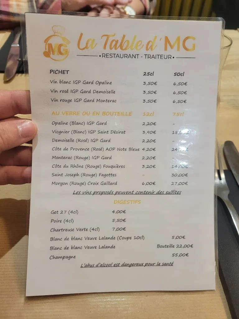 Menu_La Table d'MG_Marcilloles_immagine_1