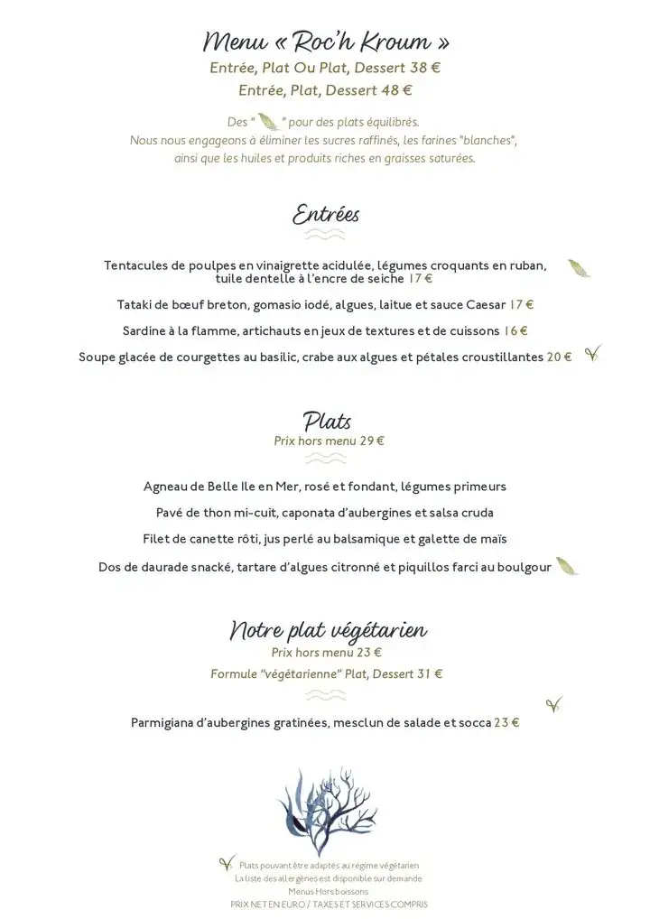 Menu_Restaurant Fleur marine_Roscoff_image_2