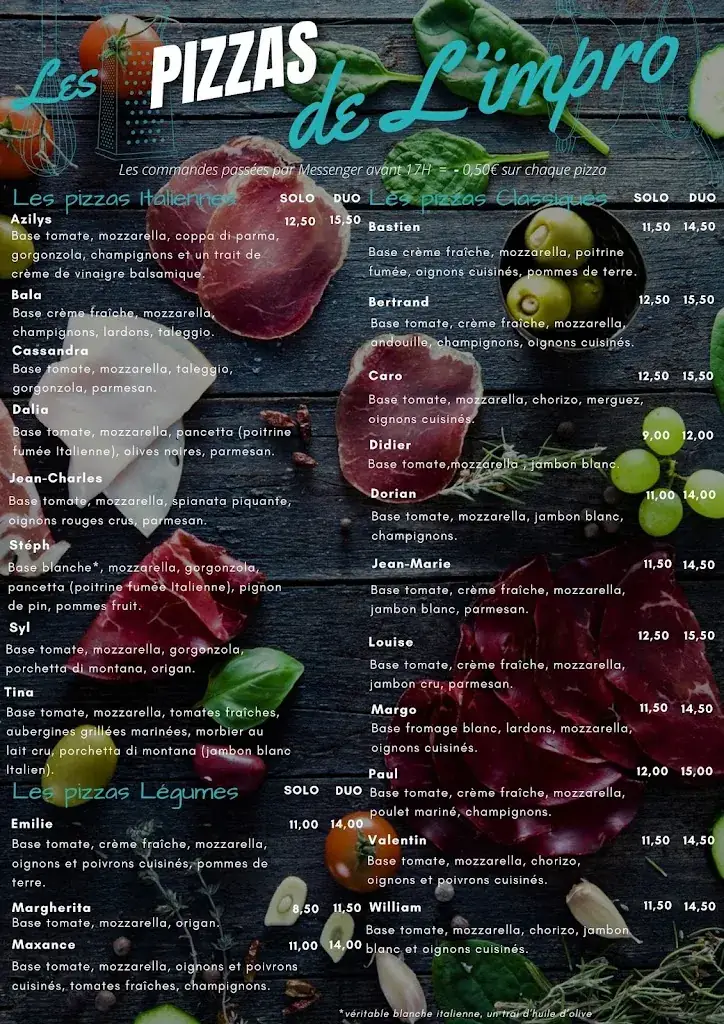 Menu_Pizzeria l'Impro_Saint-Aubin-du-Cormier_image_2