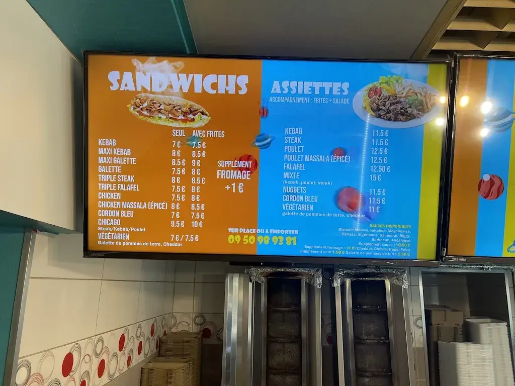 Menü_KEBAB PLANETE FOOD_Saint-Aubin-du-Cormier_Bild_2