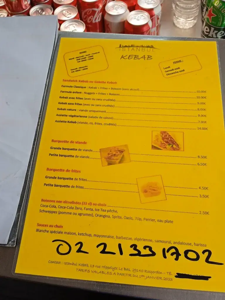 Menu_Istanbul Kebab Rosporden_Rosporden_image_1