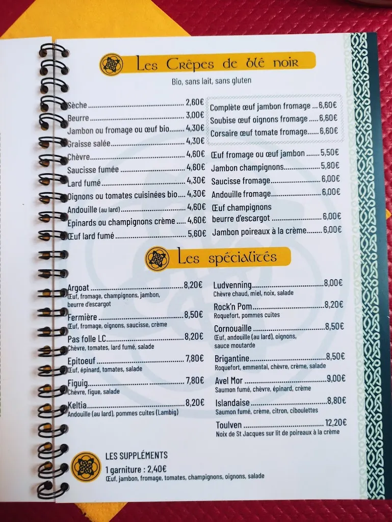 Menu_Crêperie de Toulven_Rosporden_image_1