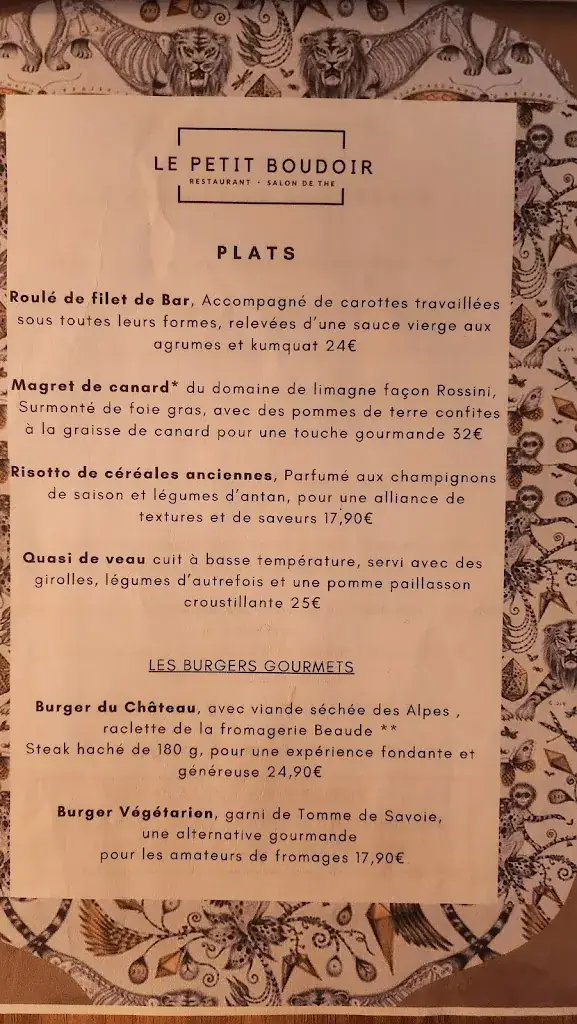 Menu_Château Des Ayes Hotel & Spa A Parenthèse Pour L'éveil Des Sens_Saint-Étienne-de-Saint-Geoirs_immagine_2