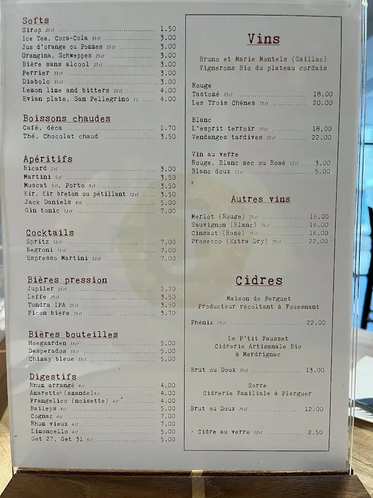 Menu_Chez Jean_Saint-Caradec_imagen_2