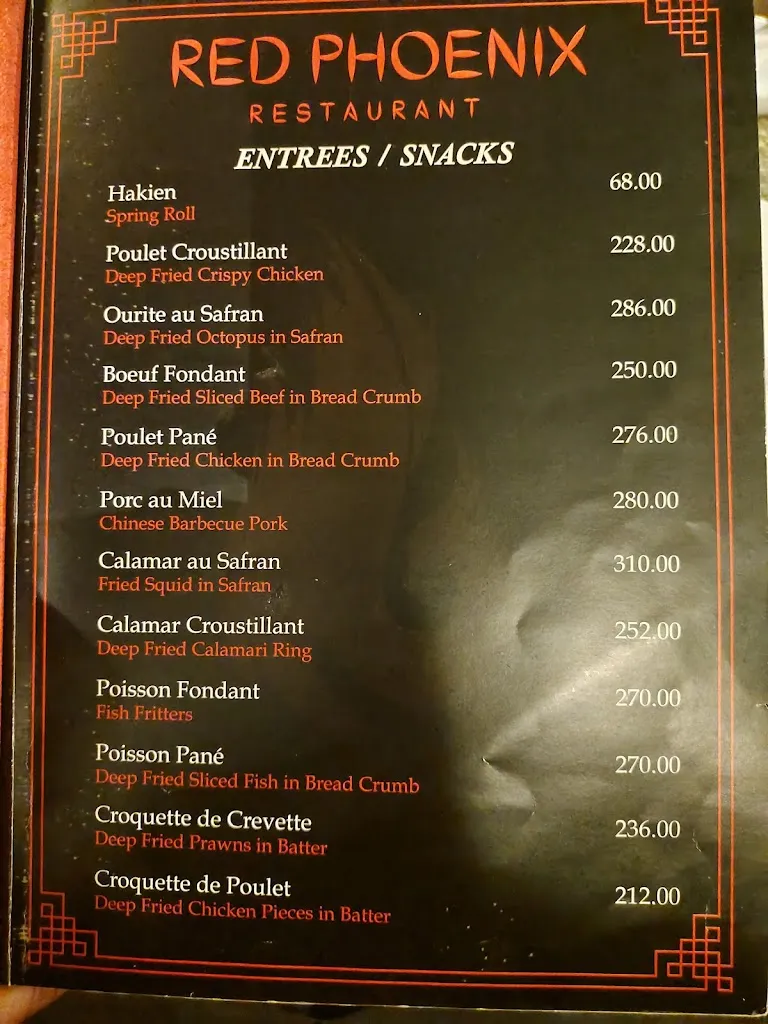Menu_Red Phoenix Restaurant_Mauritius_image_1