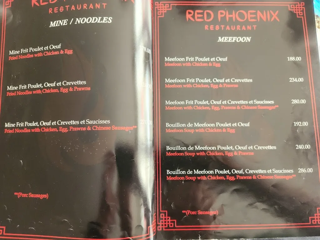 Menu_Red Phoenix Restaurant_Mauritius_image_2