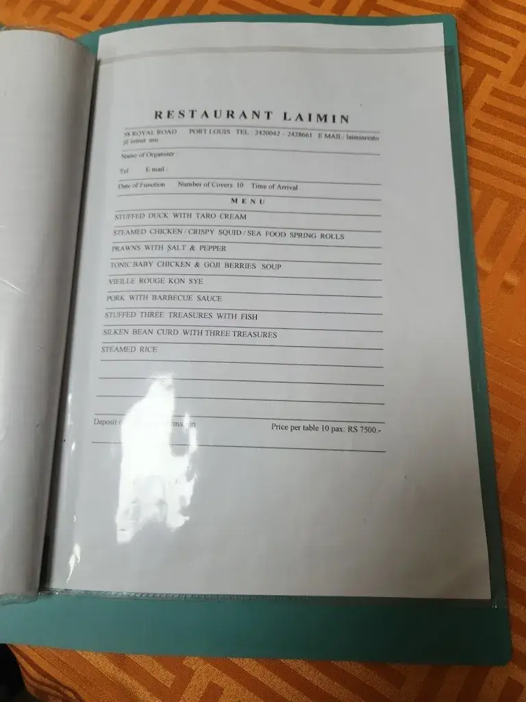 Menu_Restaurant Lai Min_Mauritius_image_3