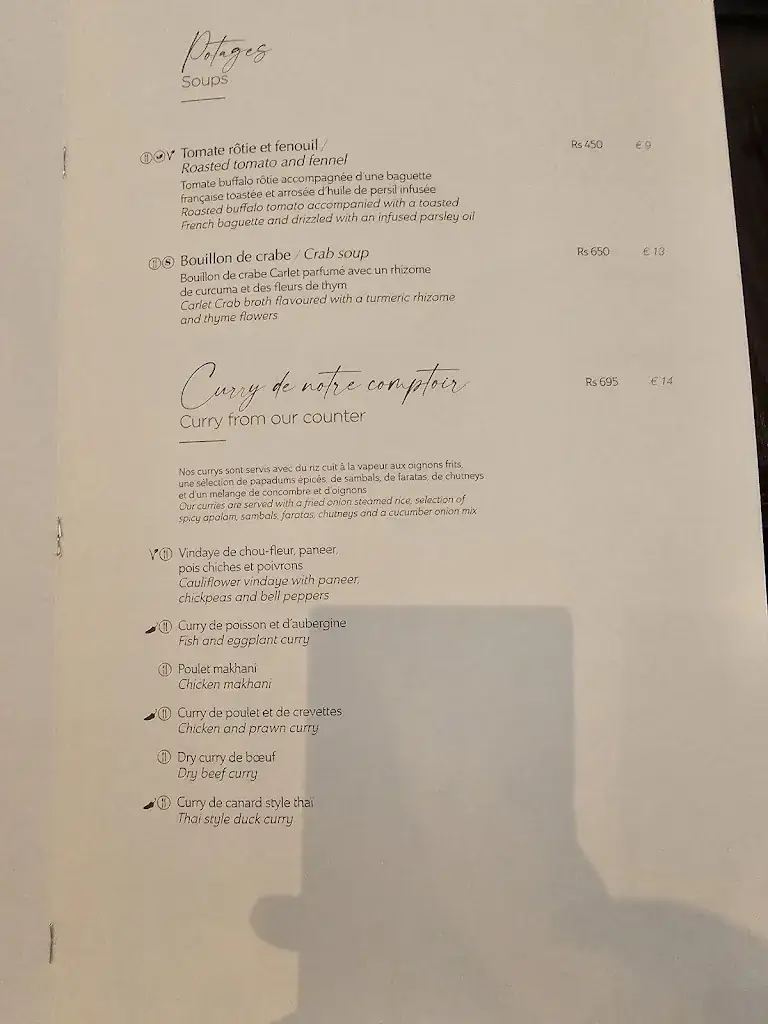 Menu_Brasserie Chic_Mauritius_image_3