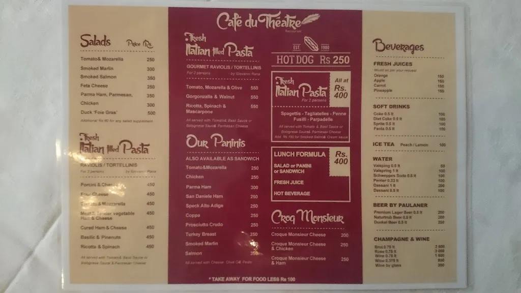 Menu_Le Cafe du Theatre_Mauritius_image_1