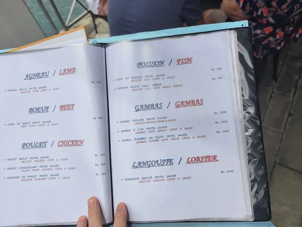 Menu_Bistrot du Marseillais_Mauritius_immagine_3