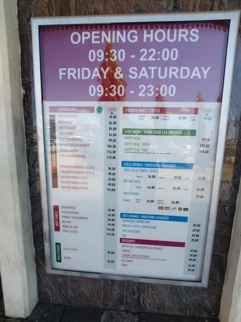 Menu_McDonald's_Mauritius_image_2