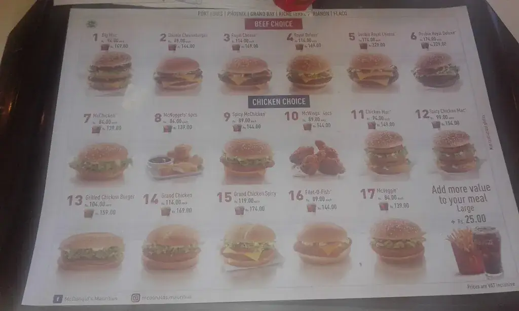 Menu_McDonald's_Mauritius_image_3